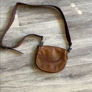 Frye leather tiny purse